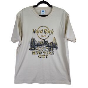 Hard Rock X PACSUN Mens T-Shirt Large New York City Big Apple Streetwear‎ Cafe